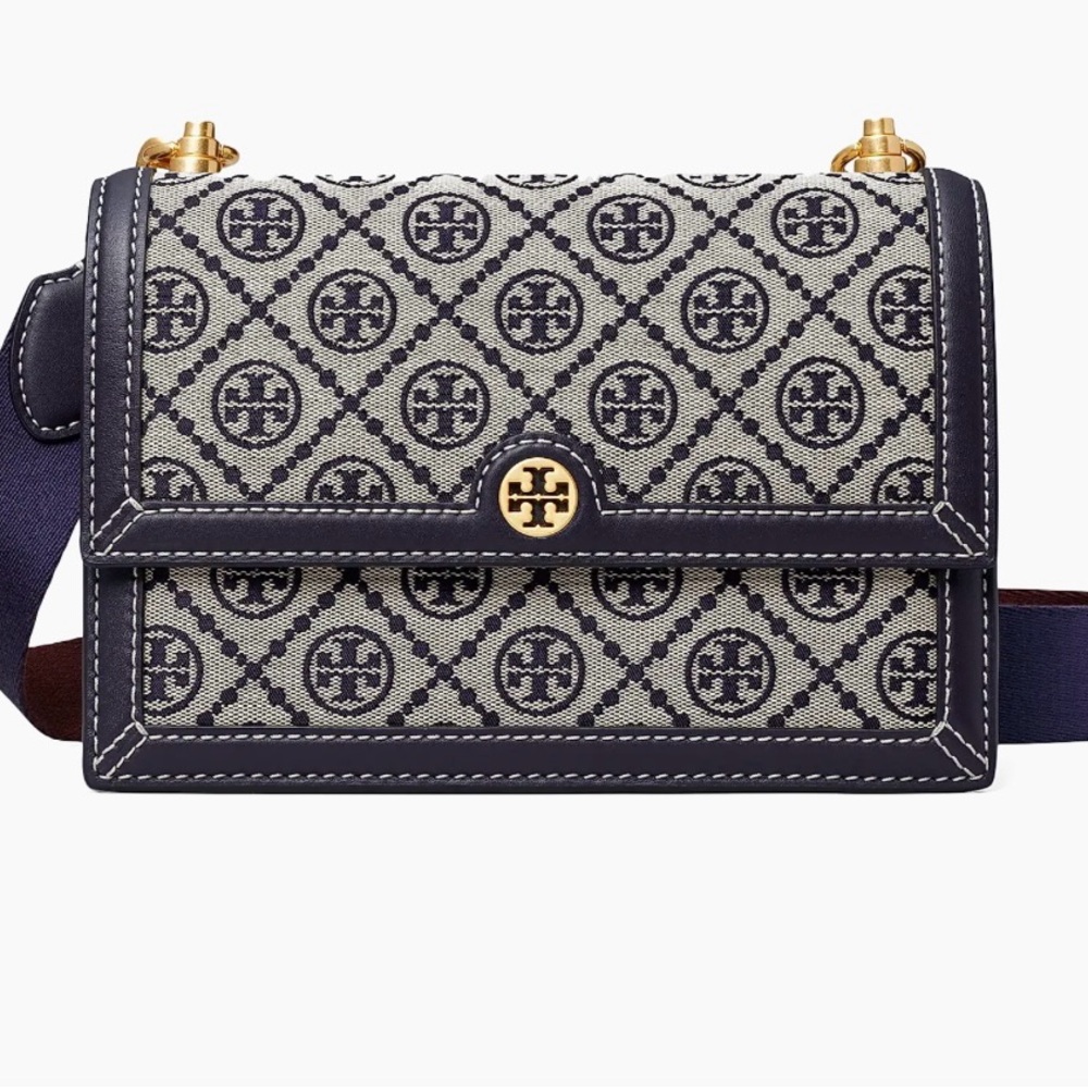 Tory Burch T Monogram Bag (shoulder/crossbody/clutch)- worn couple times only!